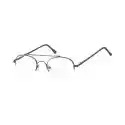 Sunoptic Okulary Oprawki Korekcyjne Metalowo-Żyłkowe Okrągłe 786B Granato