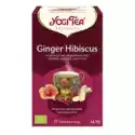 Yogi Tea Yogi Tea Herbata Ginger Hibiscus Bio 17 X 2 G